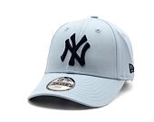 Dětská Kšiltovka New Era - MLB Metallic 9FORTY - NY Yankees - Pastel Blue