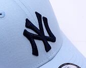 Dětská Kšiltovka New Era - MLB Metallic 9FORTY - NY Yankees - Pastel Blue