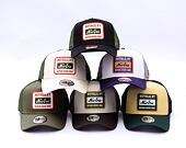 Kšiltovka New Era - Buffalo Patch 9FORTY Trucker - Black / New Olive