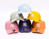 Kšiltovka New Era - MLB Essential 9FORTY Trucker - LA Dodgers - Grilled Yellow / Blue