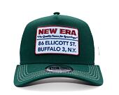 Kšiltovka New Era - Vintage 9FORTY Trucker - Dark Green