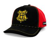 Kšiltovka Capslab - Trucker Harry Potter - Hogwards Suede - Black/Red