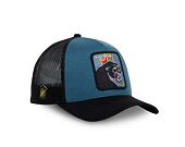 Kšiltovka Capslab - Trucker Black Panther - Night Blue