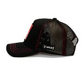 Kšiltovka Capslab Trucker - Bloody Mary - Black / Red