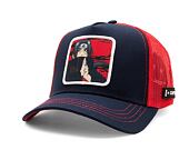 Kšiltovka Capslab Naruto Trucker - Itachi -Red / Navy