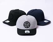 Kšiltovka Brixton Crest C MP Snapback - Heather Grey/Black