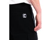 Kraťasy Karl Kani Retro Washed Cargo Shorts black