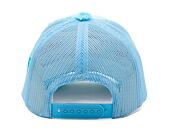 Kšiltovka Reflection Luxury Fuzzy Trucker - Baby Blue / White