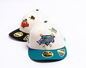 Kšiltovka New Era 59FIFTY Low Profile "Melted Cream" Pin - Anaheim Angels - Cream