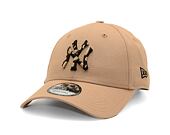 Kšiltovka New Era - 9FORTY Seasonal Infill - NY Yankees - Camel / Camo