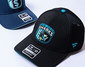 Kšiltovka Fanatics Authentic Pro Draft San Jose Sharks Black/Active Blue