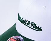 Kšiltovka Mitchell & Ness Branded Comfy Core Stretch Snapback White-Green