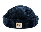 Docker Cap Stetson Corduroy Jersey Navy