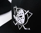 Kšiltovka Mitchell & Ness - Evergreen Black White Snapback Vntg - Anaheim Ducks - Black