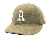 Kšiltovka New Era - 9FIFTY Retro Crown Harris Tweed - Oakland Athletics - New Olive