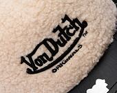 Kšiltovka Von Dutch - Trucker Newark - Teddy/ Pu - Black/Cream