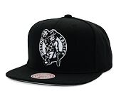 Kšiltovka Mitchell & Ness - Evergreen Black/White Snapback - Boston Celtics - Black