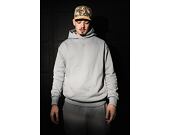 Mikina New Era - Tech Flag Oversized Hoodie - Dolphin Grey