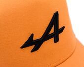 Kšiltovka New Era - F1 Seasonal 9FORTY Trucker - Alpine Racing - Ochre / Black