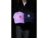 Dámská Kšiltovka New Era - MLB Cord 9TWENTY - NY Yankees - Purple / Energy Red