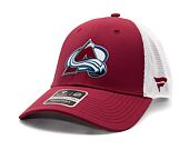 Kšiltovka Fanatics - NHL Authentic Pro Rink Structured - Colorado Avalanche - Dark Garnet/White