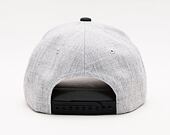 Kšiltovka Brixton Linwood C Netplus MP Snapback - Heather Grey/Black