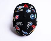 Kšiltovka New Era 59FIFTY NBA All Over Patch 5 NBA Black