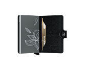 Peněženka Secrid Miniwallet Stitched Magnolia Black