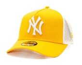 Dětská kšiltovka New Era 9FORTY Kids A-Frame Trucker MLB New York Yankees - Juicy Yellow / White