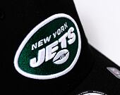 Kšiltovka New Era 39THIRTY NFL Team Logo New York Jets - Black