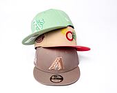 Kšiltovka New Era 9FIFTY MLB Patch Arizona Diamondbacks Retro - Ash Brown / Stone