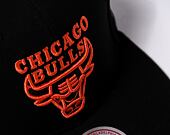Kšiltovka Mitchell & Ness NBA Core Vi Snapback Chicago Bulls Black