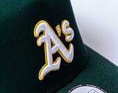 Kšiltovka New Era - 9FORTY A-Frame Patch - Oakland Athletics - Dark Green