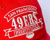 Kšiltovka New Era - 9TWENTY Retro - San Francisco 49ers - Scarlet