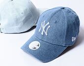 Dámská kšiltovka New Era - 9FORTY Diamante Denim - NY Yankees - Light Navy