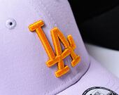 Dětská Kšiltovka New Era - 9FORTY League Essential - LA Dodgers - Pastel Purple / Orange