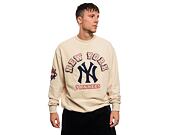 Mikina New Era - World Series Oversized Crew - NY Yankees - Beige / Navy