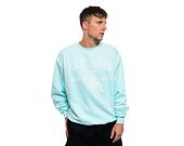 Mikina Karl Kani Street Academy OS Crew light blue