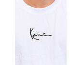 Triko Karl Kani Small Signature Tee 6060585 White/Black