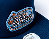 Kšiltovka Brixton - Bass Brains Boat HP Trucker - Washed Navy