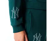 Dámská Mikina New Era - Diamante Hoody - NY Yankees - Dark Green