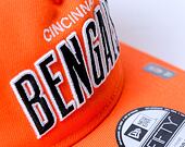 Kšiltovka New Era - 9FIFTY A-Frame Coaches - Cincinnati Bengals - Orange