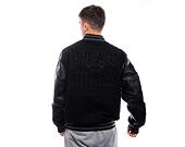 Bunda New Era - Patch Varsity Jacket - Chicago Bulls - Black