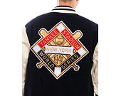 Bunda New Era - Patch Varsity Jacket - NY Yankees - Navy / Cream