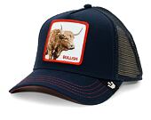 Kšiltovka Goorin Trucker - Bull Fan - Navy