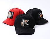 Kšiltovka Goorin Trucker - The Suede Bull - Black