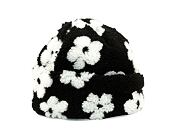 Kulich Kangol - Floral Fleece Beanie - Black/White