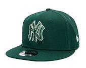 Kšiltovka New Era - 9FIFTY MLB Metallic Outline - NY Yankees - Green