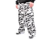 Kalhoty Karl Kani Sport Patch Camo Cargo Pants grey/black/off white