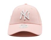 Dámská Kšiltovka New Era - MLB Essential 9FORTY - NY Yankees - Pale Pink